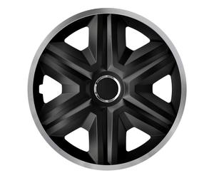 Copricerchi 16 pollici FAST LUX argento 4 pezzi Tappi NRM