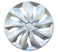 Copricerchi, Accessori for ruote in acciaio in ferro, copertura decorativa for sostituzione pneumatici for auto da 14 pollici(Silver)
