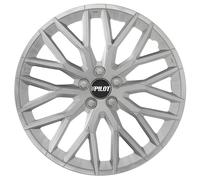 Copricerchi, coppe ruota set 4 pezzi da 16" -Mod Speedster Argento in ABS