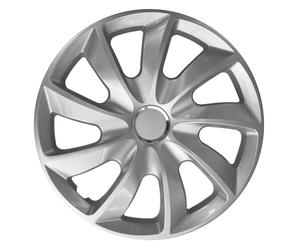 Copricerchi Coprimozzi argento 16 '' pollici Stig NRM 4x copricerchi