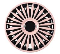 copricerchi, Coprimozzi da 12 pollici, 4 pezzi universali, for auto Copricerchi di ricambio a scatto(Pink)
