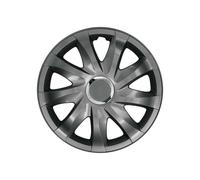 Copricerchi coprimozzi set 4 pezzi colore grafite NRM DRIFT GRAPHITE 16''