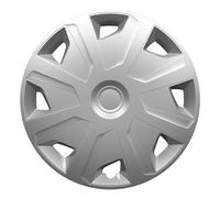 Copricerchi Coprimozzo Per Fiat Ducato Mistral Van 16 POLLICI Argento 4 Pezzi