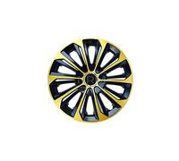 Copricerchi EXTRA Strong nero/oro, set da 4 pezzi