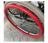 Copricerchi for sedia a rotelle antiscivolo in silicone da 24 pollici/22 pollici, 1 paio di copricerchi for sedia a rotelle, copricerchi for sedia a rotelle resistenti all'usura con spessore di 0,18 p