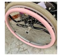 Copricerchi for sedia a rotelle antiscivolo in silicone da 24 pollici/22 pollici, 1 paio di copricerchi for sedia a rotelle, copricerchi for sedia a rotelle resistenti all'usura con spessore di 0,18 p