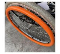 Copricerchi for sedia a rotelle antiscivolo in silicone da 24 pollici/22 pollici, 1 paio di copricerchi for sedia a rotelle, copricerchi for sedia a rotelle resistenti all'usura con spessore di 0,18 p