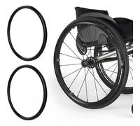 Copricerchi for sedia a rotelle, copricerchi for spinta a mano, impugnature antiscivolo for cerchioni for sedia a rotelle, 1 paio di copricerchi for spinta a mano in silicone for sedia a rotelle, copr