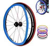 Copricerchi in silicone resistenti al calore for sedie a rotelle, accessori for sedie a rotelle da 20/22/24 pollici, copricerchi for sedie a rotelle, for disabili e anziani(Purple,24in)