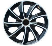 Copricerchi NRM STIG Extra 17 pollici ABS Plastica Set di 4 Bianco-Nero