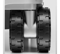 Copricerchi per bagagli in TPE progettati per adattarsi a valigie a doppia ruota da 5 a 6,1 cm, fornendo protezione contro danni e assistenza nel rilevamento dei bagagli (B)