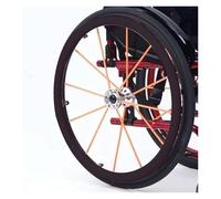 Copricerchi Per Sedia A Rotelle, Copricerchi colorati for sedia a rotelle da 22/24 pollici, manicotto protettivo for sedia a rotelle(Black,22 inch)