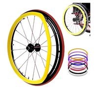 Copricerchi Per Sedia A Rotelle, Copricerchi for sedia a rotelle, copricerchi antiscivolo for spinta manuale, migliorano la presa e la trazione(Yellow,24 inch)