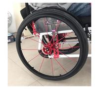 Copricerchi Per Sedia A Rotelle, Coprimaniglia for sedia a rotelle da 24 pollici/22 pollici, resistente all'usura for sedia a rotelle | Coprimano in silicone(Black,24inch)