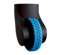 Copricerchi per valigia accessorio facile da usare per viaggiatori preservare le condizioni del bagaglio bagaglio manica ruota, blu cielo, One Size