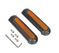 Copricerchi riflettenti per scooter Xiaomi 4 Pro, supporta sia le ruote anteriori che quelle posteriori con aree riflettenti gialle e rosse (per ruota posteriore)
