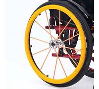 Copricerchi Sedia rotelle 24 Pollici, 1 Paio, copricerchi Sedia rotelle Antiscivolo, copricerchi Sedia rotelle Resistenti all'abrasione, migliorano la Presa la trazione
