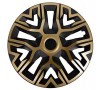 Copricerchi universali 16" NRM The Best Bicolor oro/nero - 4 pezzi