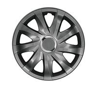 Copricerchi Universali Drift Graphite 15", Set 4 Pezzi