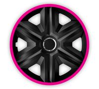 Copricerchi Universali FAST LUX 15 pollici Rosa 4 pezzi