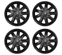 Copricerchi universali NRM DRACO nero opaco, 4 pezzi (13")