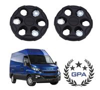 COPRICERCHIO COPRIMOZZO RUOTA ADATTO A IVECO DAILY dal 2014 in poi 2 PEZZI