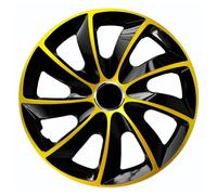 Copricerchio universale da 16'' NRM Stig Extra nero e oro 1 pezzo