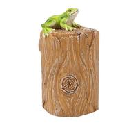 Coprichiavi a forma di animale, decorazione per statua da giardino, supporto segreto esterno, portaoggetti nascosto, design robusto per giardino, cortile, balcone, terrazza, prato, portico, ingresso