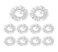 Copriciotole elastici - Confezione da 10 coperchi per alimenti riutilizzabili, involucro elasticizzato per coperchio contenitore, guarnizione resistente alle perdite per conservazione | Protezi