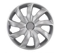 Copricerchi Universali Stig Silver 15", Set 4 Pezzi