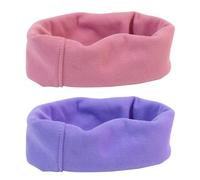 copricollo e orecchie del cane, 2 pezzi Snood per Piccolo Cani e Gatto per Toelettatura, Scaldacollo e Orecchie, per Alleviare l'ansia e Calmante, viola, rosa, S(17 * 12 * 0.5 CM)
