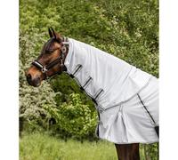 Copricollo per cavalli con protezione antimosche Waldhausen Protect Gris Completo