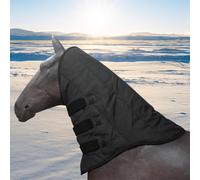 Copricollo per cavallo, protezione per il collo ispessita con 3 cinghie