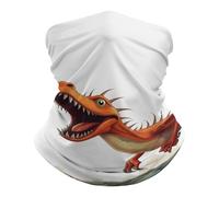 Copricollo Pterodactyl Dinosaur Sottile Face-Mask Unisex Headwear per Yoga Equitazione Sport 2 Pezzi