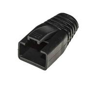 Link LKPL8N8 Confezione 100 COPRICONNETTORI 8MM per Plug RJ45 8 Poli Cavo Cat 5E-6-7 Nero