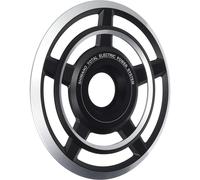 CopriCorona Bici mono e bullone di fissaggio Shimano FC-E6000 (x5) Nero