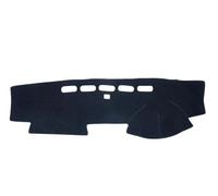 Copricruscotto Auto Tappetino Parasole Per VW Per Passat B7 2011-2014 Cruscotto Copertura(A Black Edge (RHD),Flannel)