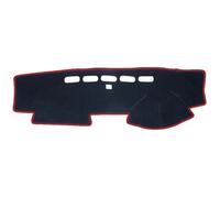 Copricruscotto Auto Tappetino Parasole Per VW Per Passat B7 2011-2014 Cruscotto Copertura(A Red Edge (RHD),Polyester)