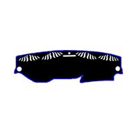 Copricruscotto DashMat In Moquette Per Mercedes Per Benz W204 2008-2014 LHD RHD C180 C200 C220 C250 C300 OTBEHUWJ(Blue LHD Facelift)