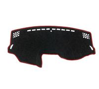 Copricruscotto Protettivo In Moquette Per Dodge Per Journey JC Per Fiat Per Freemont 2009-2016 Copri(Red Edge (RHD),Polyester)