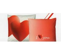Copricuscini Cuscini Arredo Bassetti Love So Soft Rosso Prezzo Offerta