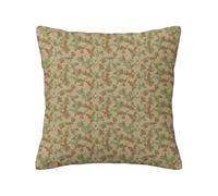 Copricuscini decorativi multicolori, semplici, classici, multicolore, tricolore, morbidi, in peluche, a doppia faccia, per cuscini, divano, soggiorno, arredamento per la casa, verde scuro, 16 x 16 pol