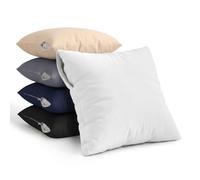 Copricuscini Impermeabili Con Cerniera 40 x 40 cm, Set Di 2, Anti Cimici