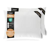 Copricuscini Impermeabili Con Cerniera 40 x 70 cm, Set Di 2, Anti Cimici