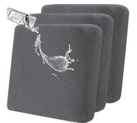 Copricuscino Elasticizzato Antiscivolo Per Divano: Set Di 3 Moderne Fodere Per Cuscini Da Divano, Impermeabili, Fodere Per Cuscini Da Esterno In Jacquard, Adatte Per Sedie Da Giardino (Grigio Scuro)