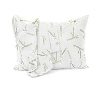 Copricuscino impermeabile in viscosa di bamb Utopia Bedding con cerniera (confezione da 2) - Copricuscino anti-cimici da letto 20 x 26 pollici