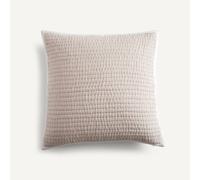 Copricuscino in cotone trapuntato, CELESTINO Beige 65 x 65 cm