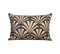 Copricuscino Letto Art Deco Fan Pattern Divano Copricuscini Elegante Moda Decorativi Federa, per Stanza, Sedia, Letto, 40x60cm