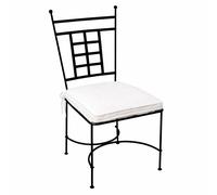 Copricuscino Mediterraneo Boho Vintage Metallo Nero 107 cm Deko Fai a mano