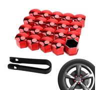 Copridadi per pneumatici, copridadi per ruota per auto, set di tappi copribulloni, copridadi per pneumatici con strumento di rimozione, copertura antipolvere di ricambio, 17 mm 19 mm 21 mm